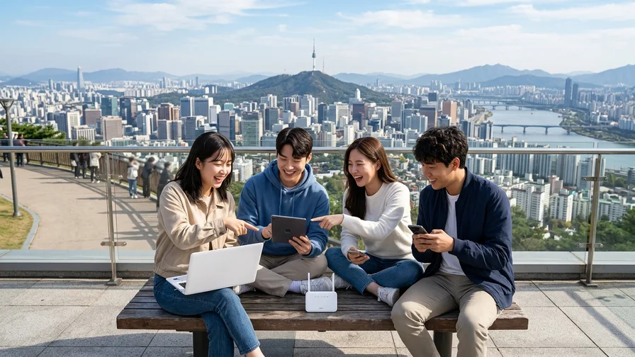 Korea travel internet