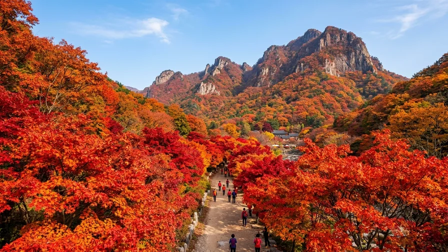 Naejangsan autumn hiking