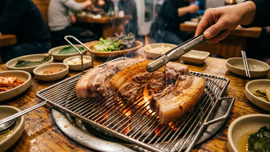 제주 흑돼지 오겹살