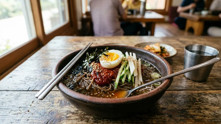 메밀막국수 - 메밀로 뽑은 막국수