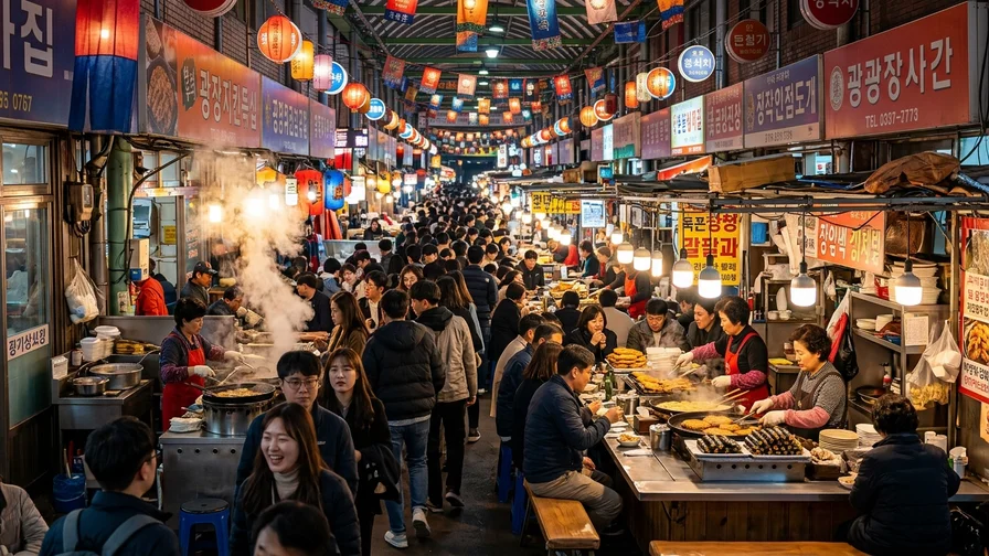 한국 야간 여행 코스
