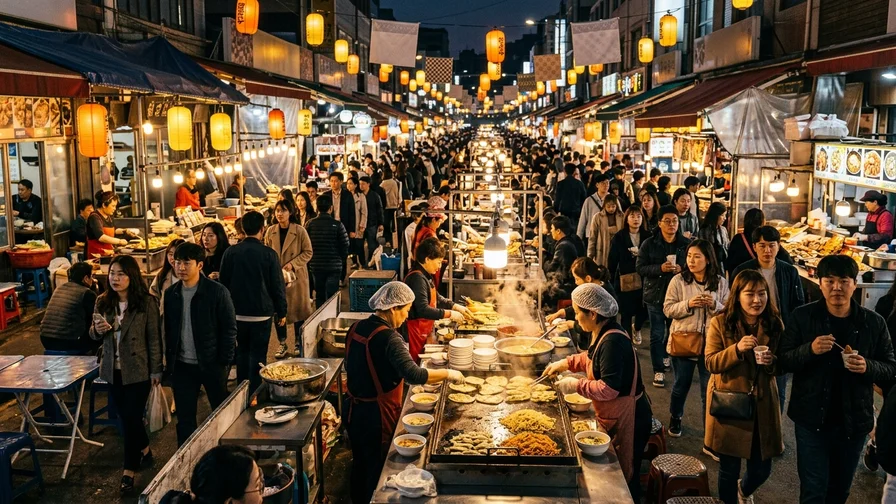 Daegu's Seomun Market night market