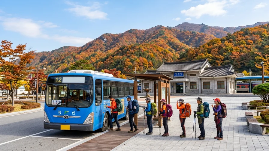 Naejangsan autumn hiking