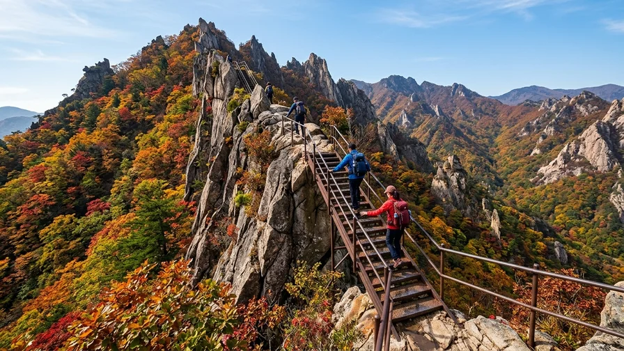 Naejangsan autumn hiking