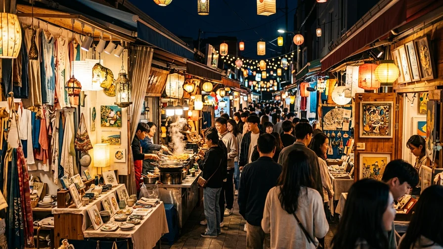 Gwangju's Namdo Dalbam art night market