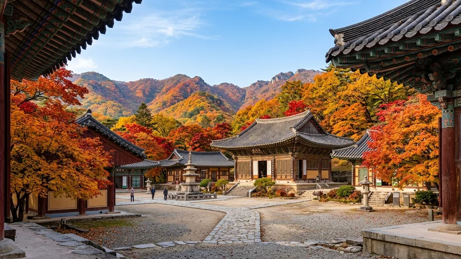 Naejangsan autumn hiking